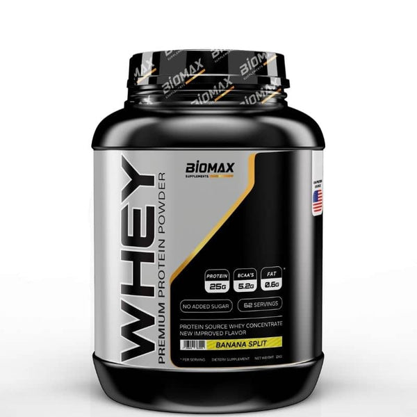 אבקת חלבון ביומקס וואי | BioMax Premium WHEY
