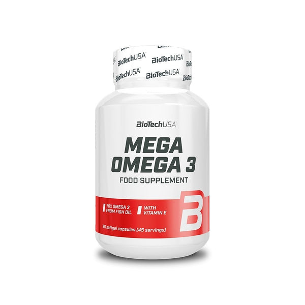 ויטמינים MEGA OMEGA 3 BioTech USA 90 caps